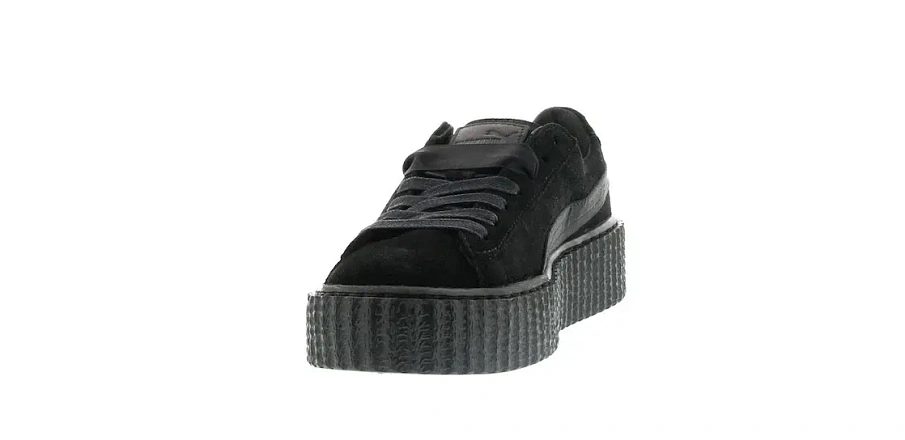 Фото № 2 с приближением к товару «‎Puma Creepers Rihanna Fenty Satin Black»