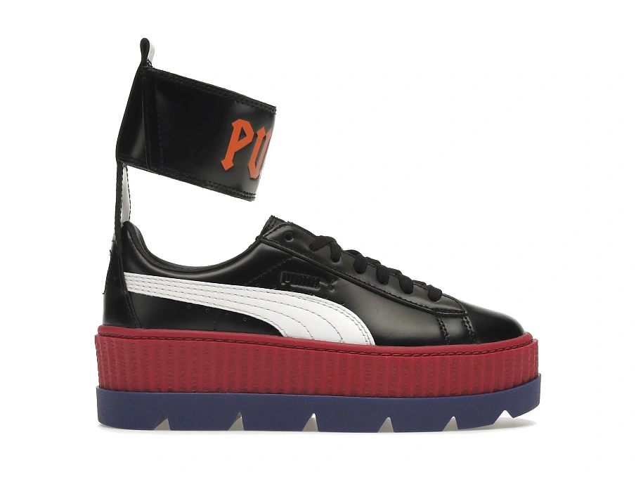 Фото № 1 с приближением к товару «‎Puma Ankle Strap Rihanna Fenty Black »