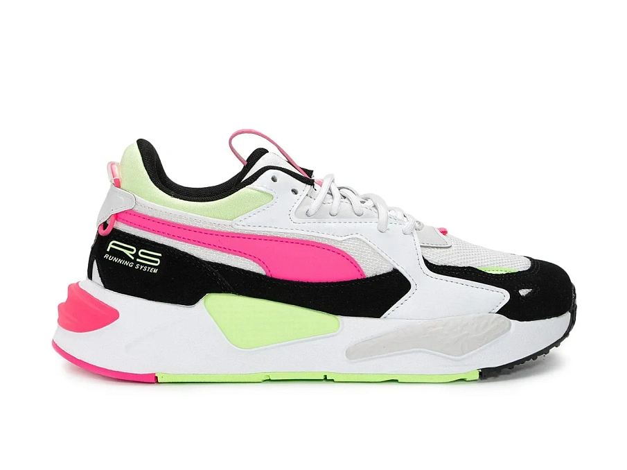Фото № 1 с приближением к товару «‎Puma RS-Z Reinvent White Fluo Pink Black Fizzy Lime »