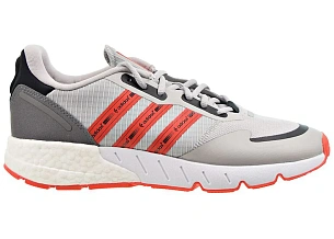adidas ZX 1K Boost Grey Semi Solar Red