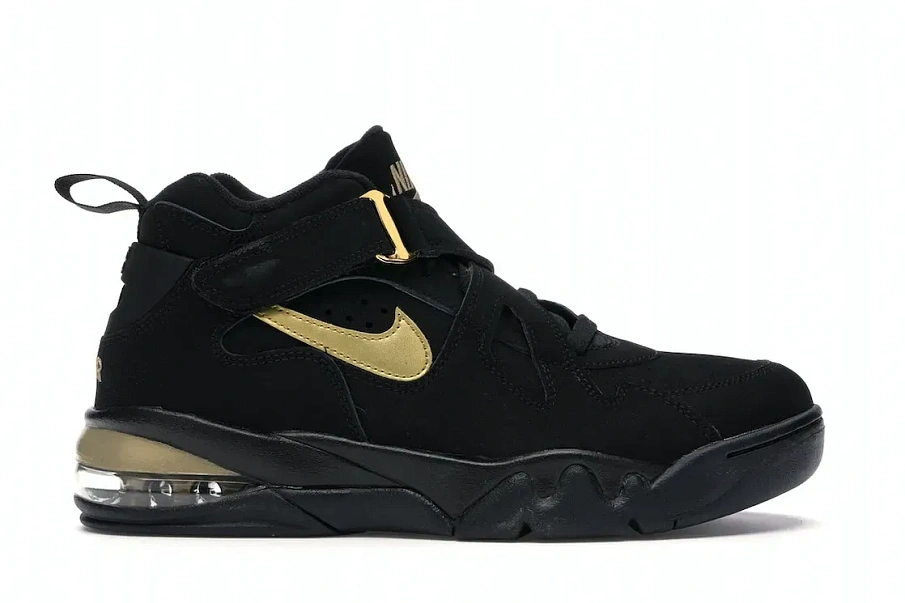 Фото № 1 с приближением к товару «‎Nike Air Force Max CB Black Metallic Gold»