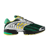 Фото № 1 с приближением к товару «‎Brain Dead x adidas Climacool 2 Green Metallic Silver (JQ6793)»