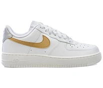Фото № 1 с приближением к товару «‎Nike Air Force 1 Low 07 White Metallic Gold »