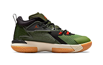 Фото № 2 с приближением к товару «‎(BP) Air Jordan Zion 1 (PS) Actual Basketball Shoes BlackGreen»