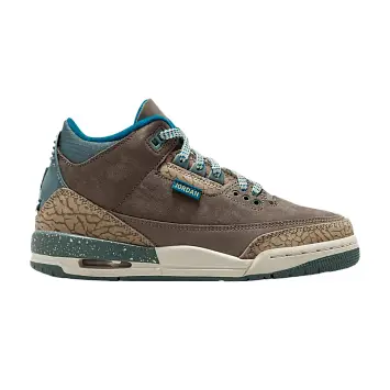 Air Jordan 3 GS Olive Grey - 1