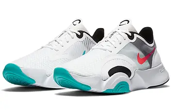Nike SuperRep Go Training Shoes WhiteGreenRed - 4