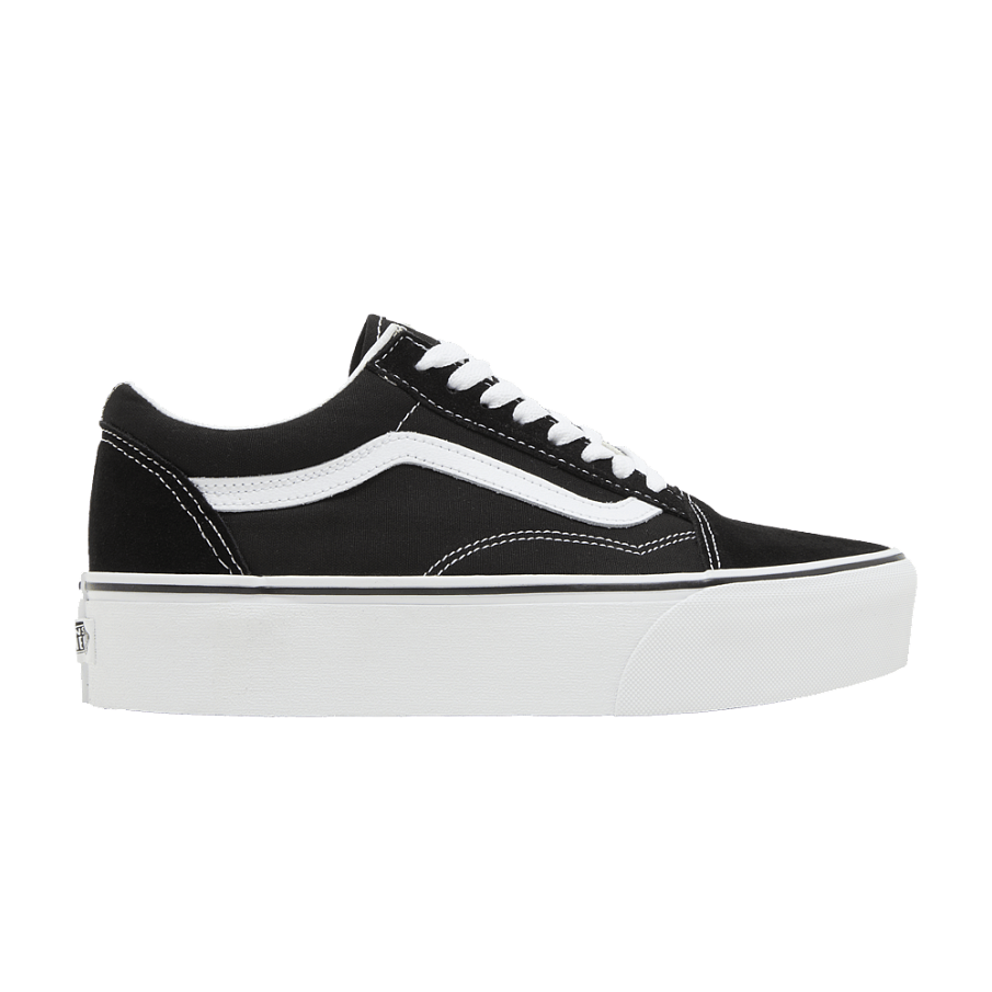 Фото № 1 с приближением к товару «‎Vans Old Skool Stackform Black White»