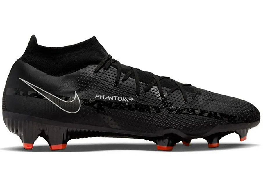Фото № 1 с приближением к товару «‎Nike Phantom GT2 Pro Dynamic Fit FG Black White Bright Crimson»