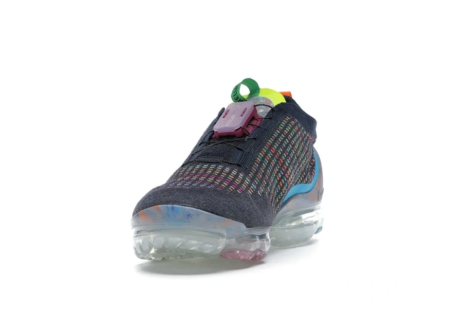 Фото № 3 с приближением к товару «‎Nike Air VaporMax 2020 Flyknit Deep Royal Blue Multi-Color»