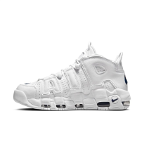Фото № 2 с приближением к товару «‎Nike Air More Uptempo Vintage Basketball shoes WhiteMidnight Navy»