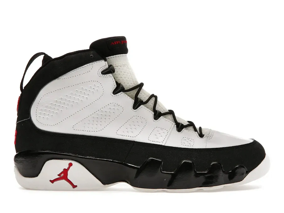 Фото № 1 с приближением к товару «‎Jordan 9 Retro White Black Red (2002)»