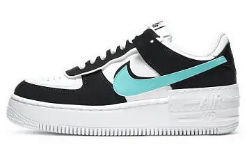 Nike Air Force 1 Shadow White Black Aurora (W) - 1