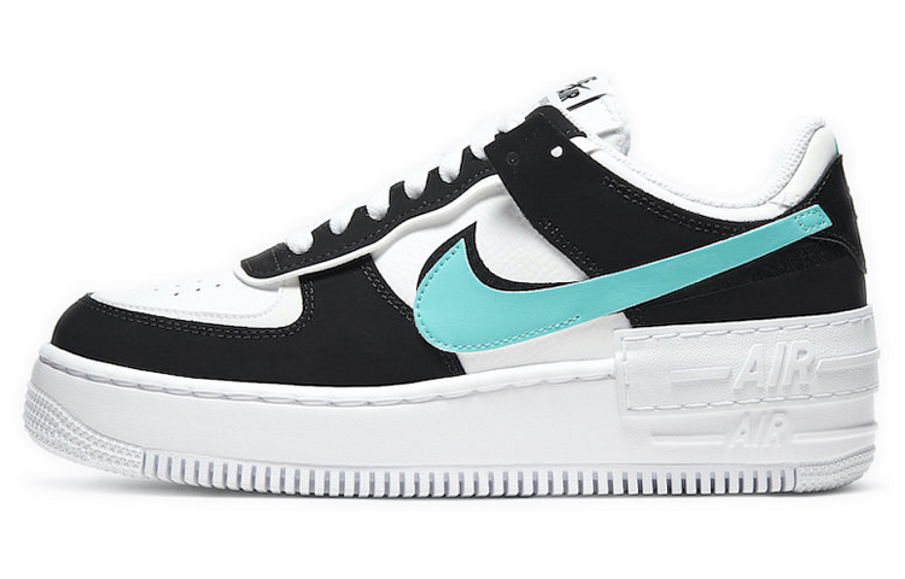 Фото № 1 с приближением к товару «‎Nike Air Force 1 Shadow White Black Aurora (W)»