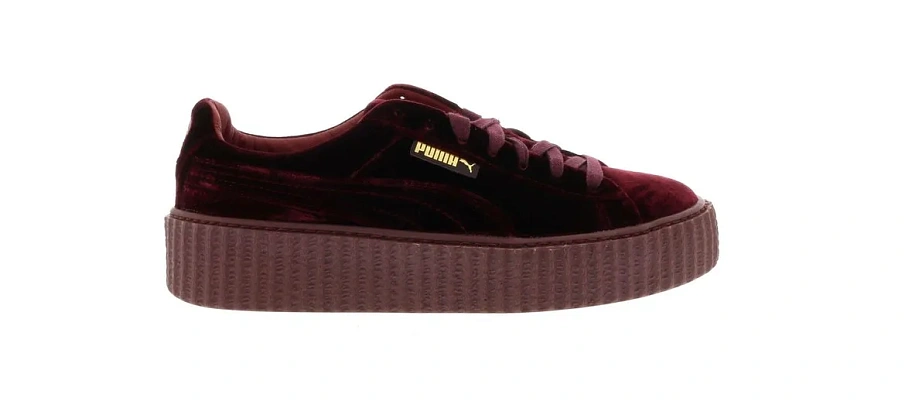 Фото № 1 с приближением к товару «‎Puma Creeper Velvet Rihanna Fenty Royal Purple »