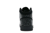 Фото № 4 с приближением к товару «‎Jordan 1 Mid Black Rush Pink White Splatter »