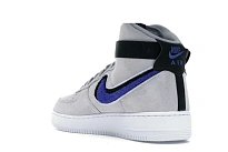 Фото № 6 с приближением к товару «‎Nike Air Force 1 High Chenille Swoosh Wolf Grey»