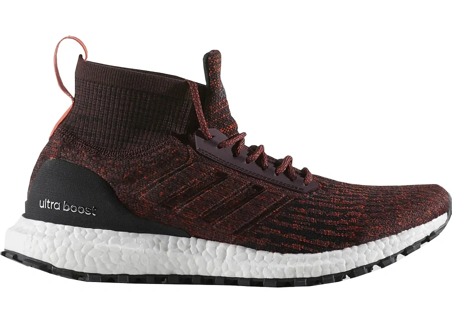 Фото № 1 с приближением к товару «‎adidas Ultra Boost ATR Mid Burgundy»