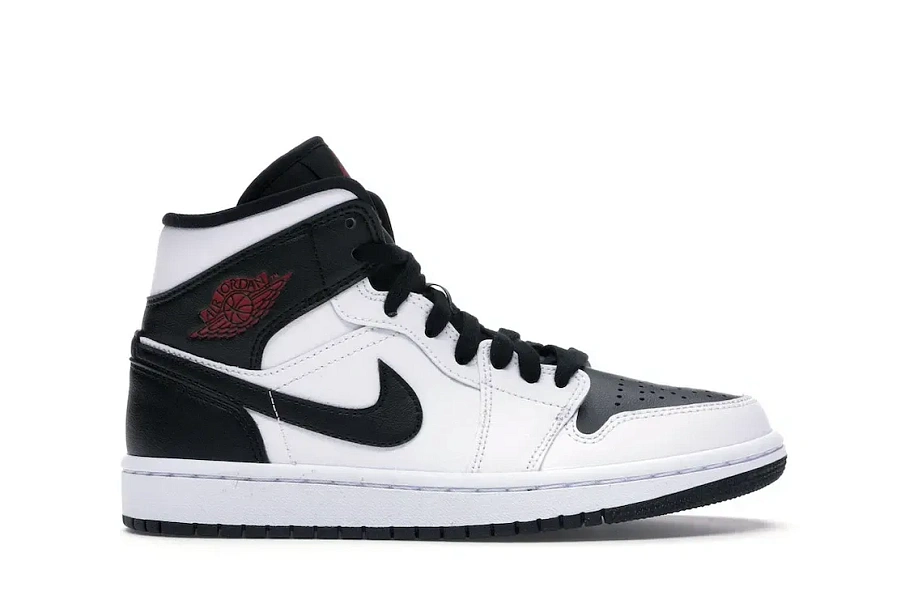 Фото № 1 с приближением к товару «‎Jordan 1 Mid Reverse Black Toe »