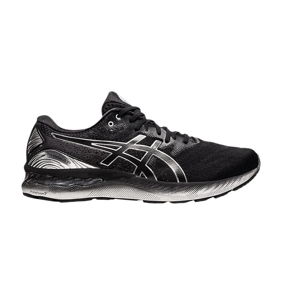 Фото № 1 с приближением к товару «‎ASICS Gel Nimbus 23 Platinum Black Pure Silver»
