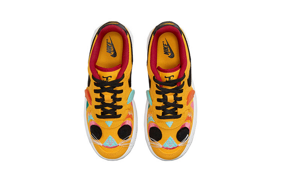 Фото № 4 с приближением к товару «‎(BP) Nike Air Force 1 LV8 Low-Top Sneakers Yellow»