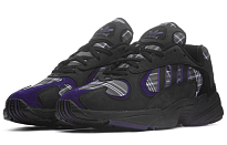 Фото № 3 с приближением к товару «‎adidas Yung-1 Purple Plaid»
