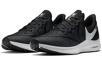 Фото № 3 с приближением к товару «‎Nike Zoom Winflo 6 Black White Dark Grey»