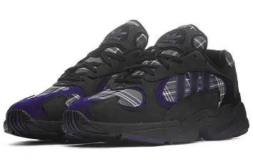 adidas Yung-1 Purple Plaid - 3