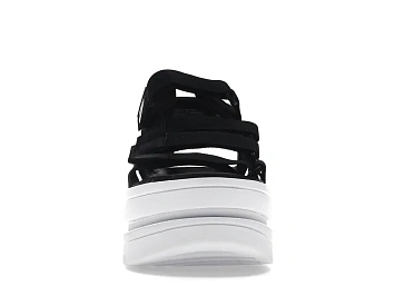 Nike Iconic Classic Sandal Black White White  - 2