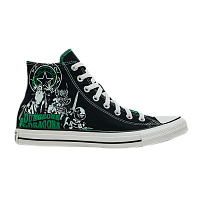 Фото № 1 с приближением к товару «‎Dungeons & Dragons x Converse Chuck Taylor All Star High Black Green»