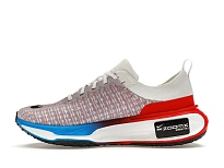 Фото № 3 с приближением к товару «‎Nike ZoomX Invincible Run 3 White University Red Photo Blue Black»
