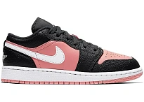 Фото № 1 с приближением к товару «‎Jordan 1 Low Black Pink Quartz »