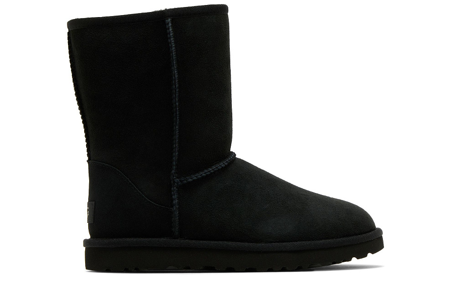 Фото № 2 с приближением к товару «‎UGG Women's Classic Short II Black»