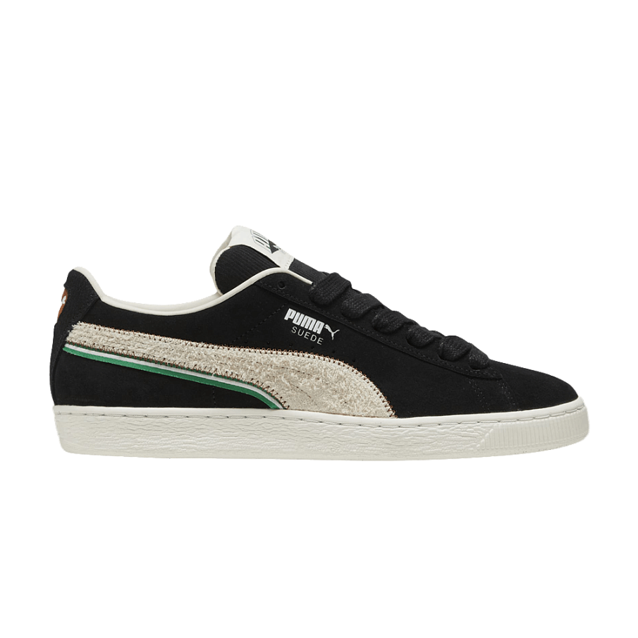Фото № 1 с приближением к товару «‎Puma Suede For The Fanbase - Black Warm White (397266-02)»