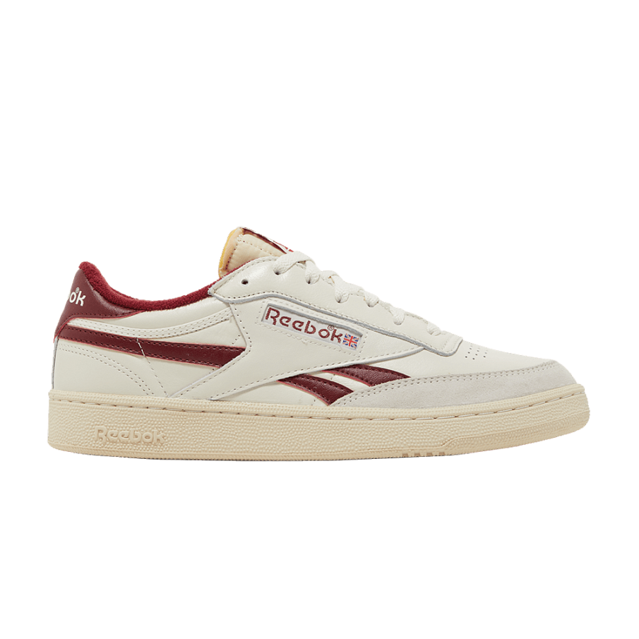 Фото № 1 с приближением к товару «‎Reebok Club C Revenge Vintage Chalk Classic Burgundy»