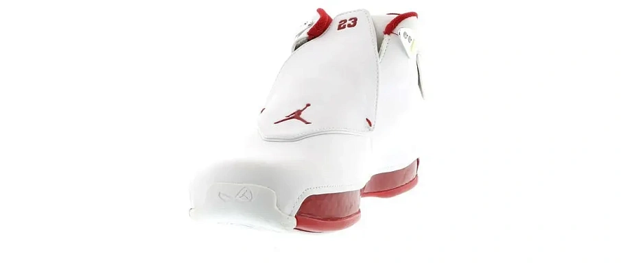 Фото № 2 с приближением к товару «‎Jordan 18 OG White Red»