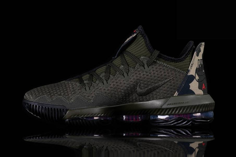 Фото № 1 с приближением к товару «‎Nike Lebron 16 Camo »