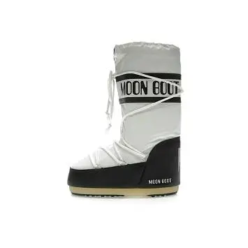 Moon Boot Icon Nylon Boot Black White - 3