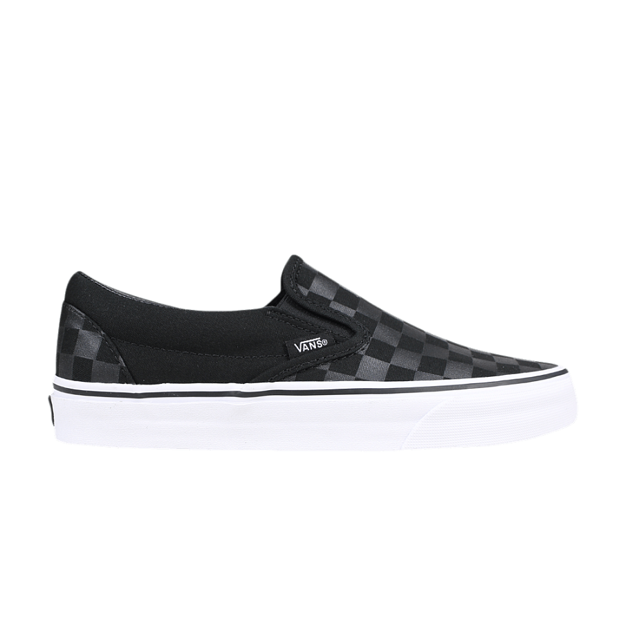 Фото № 1 с приближением к товару «‎Vans Classic Slip-On Checkerboard - Black»