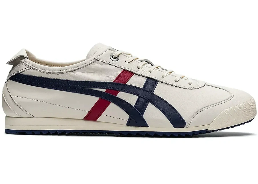 Фото № 1 с приближением к товару «‎Onitsuka Tiger Mexico 66 SD Cream Peacoat Navy Red»