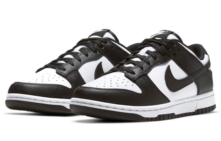 Фото № 3 с приближением к товару «‎Nike WMNS Dunk Low Skate Shoes WhiteBlack»
