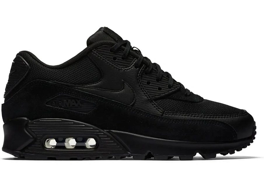 Фото № 1 с приближением к товару «‎Nike Air Max 90 Triple Black »