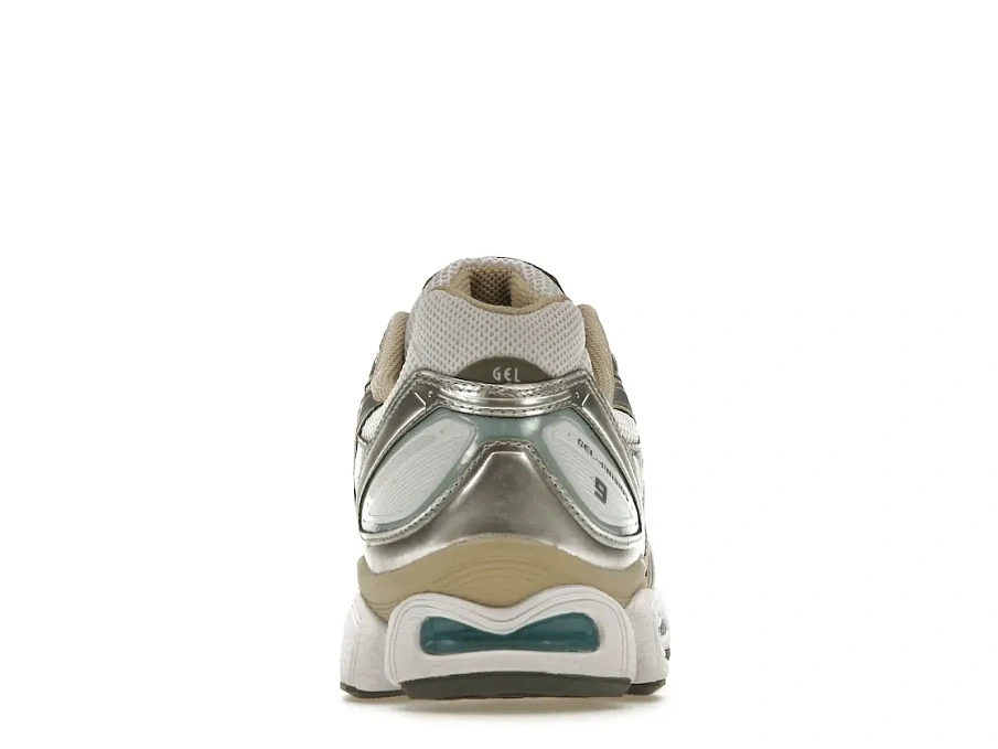 Фото № 4 с приближением к товару «‎ASICS Gel-Nimbus 9 White Steel Grey»