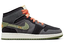 Фото № 1 с приближением к товару «‎Jordan 1 Mid SE Craft Anthracite Light Olive »