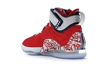 Фото № 6 с приближением к товару «‎Nike LeBron 17 Graffiti Remix Red»
