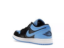 Фото № 3 с приближением к товару «‎Jordan 1 Low Black University Blue»