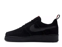 Фото № 4 с приближением к товару «‎Nike Air Force 1 Low Multi-Swoosh Black Crimson»