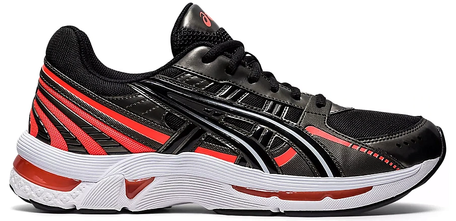 Фото № 1 с приближением к товару «‎ASICS Gel-Kyrios Black Red»