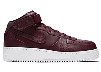 Фото № 1 с приближением к товару «‎Nike Air Force 1 Mid Night Maroon»