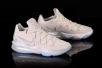 Nike Lebron 17 Low Basketball Shoes Light CreamMulti-Color - 3