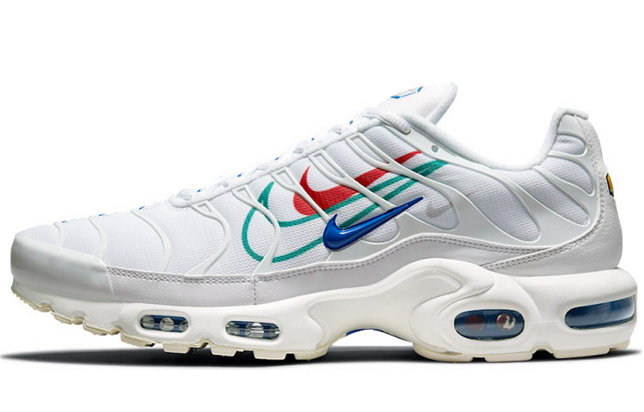 Фото № 1 с приближением к товару «‎Nike Air Max Plus "Multi Swoosh" White Multicolor»